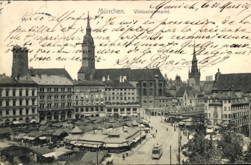 München viktualienmarkt - münchen,,