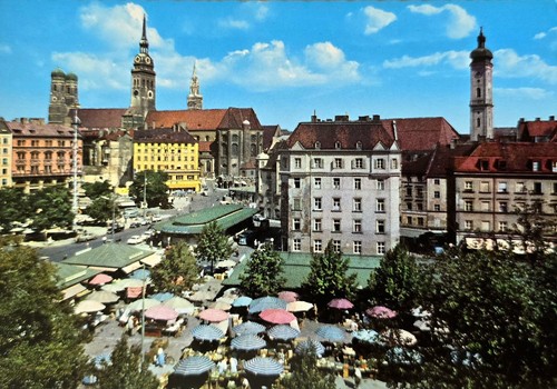 München viktualienmarkt - ak,