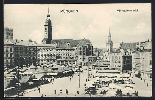 Ansichtskarte münchen - ansichtskarte,