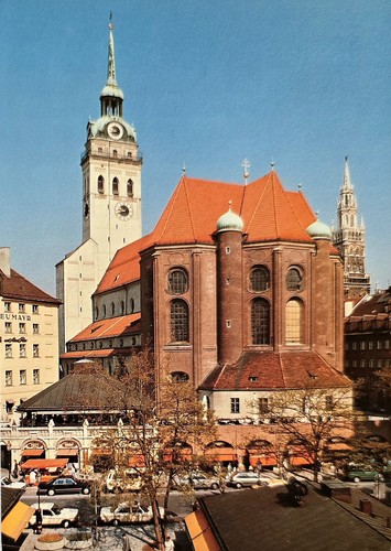 München viktualienmarkt - ak,