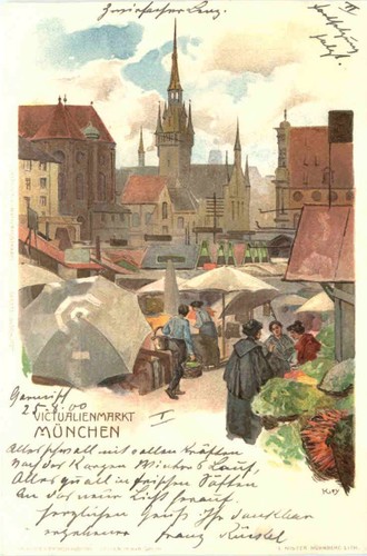 München viktualienmarkt - münchen,