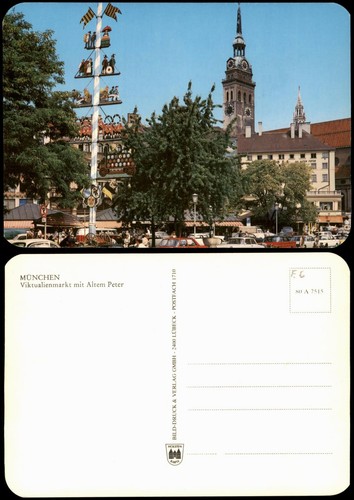Ansichtskarte münchen - ansichtskarte,