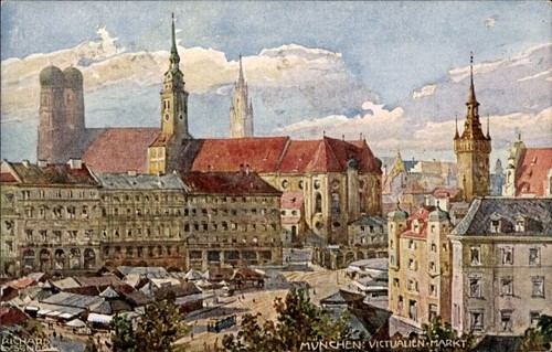 Künstler münchen - künstler, ak