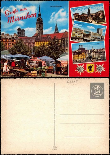 Ansichtskarte münchen - ansichtskarte,