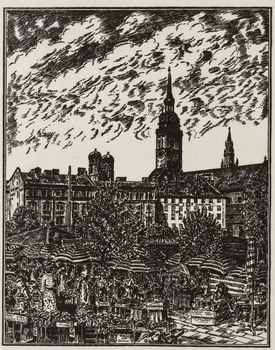 Viktualienmarkt münchen - viktualienmarkt,,