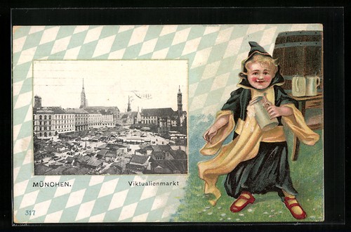 München viktualienmarkt - münchen,,