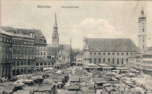 München viktualienmarkt - münchen,,