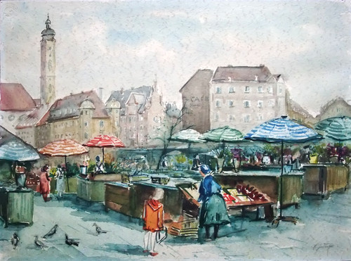 Junga viktualienmarkt - u.,