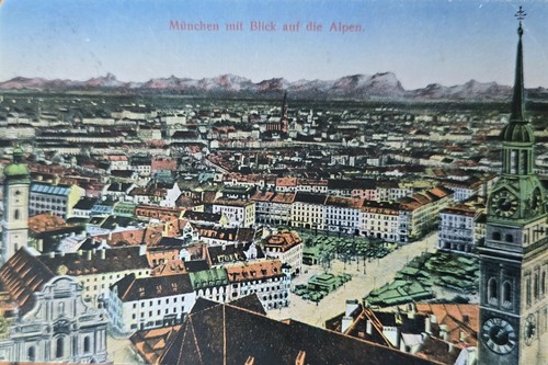 München viktualienmarkt - ak,