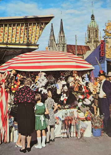 München oktoberfest 1972 - ak,