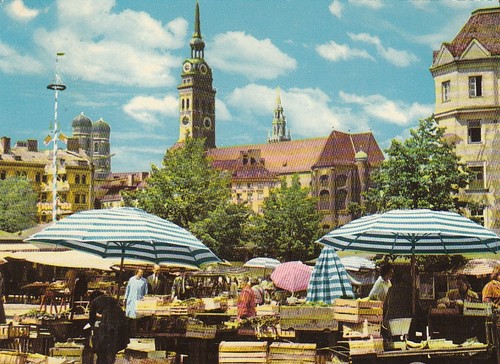 München viktualienmarkt - münchen,