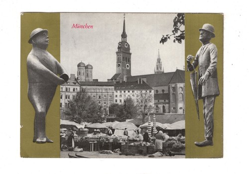Ansichtskarte münchen - ansichtskarte, /