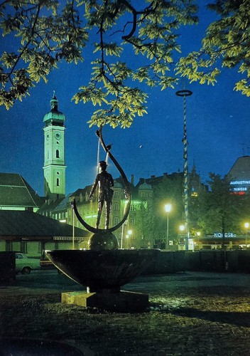 München viktualienmarkt - ak,