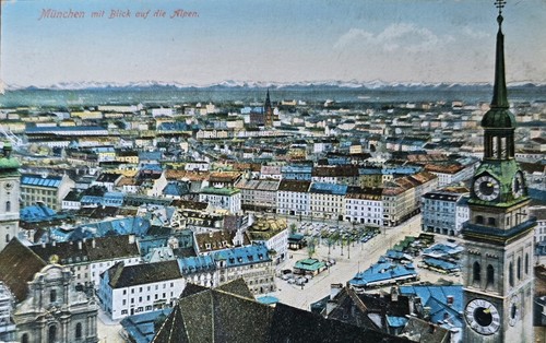 München panorama alter - münchen,