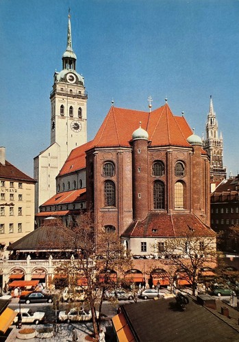 München viktualienmarkt - ak,