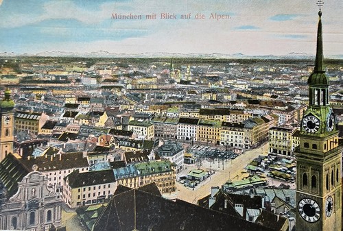 München panorama alter - ak,