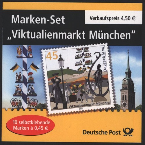 Bund markenheftchen i - mh, 53