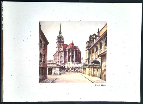 Adolf hitler peterskirche - hitler, /